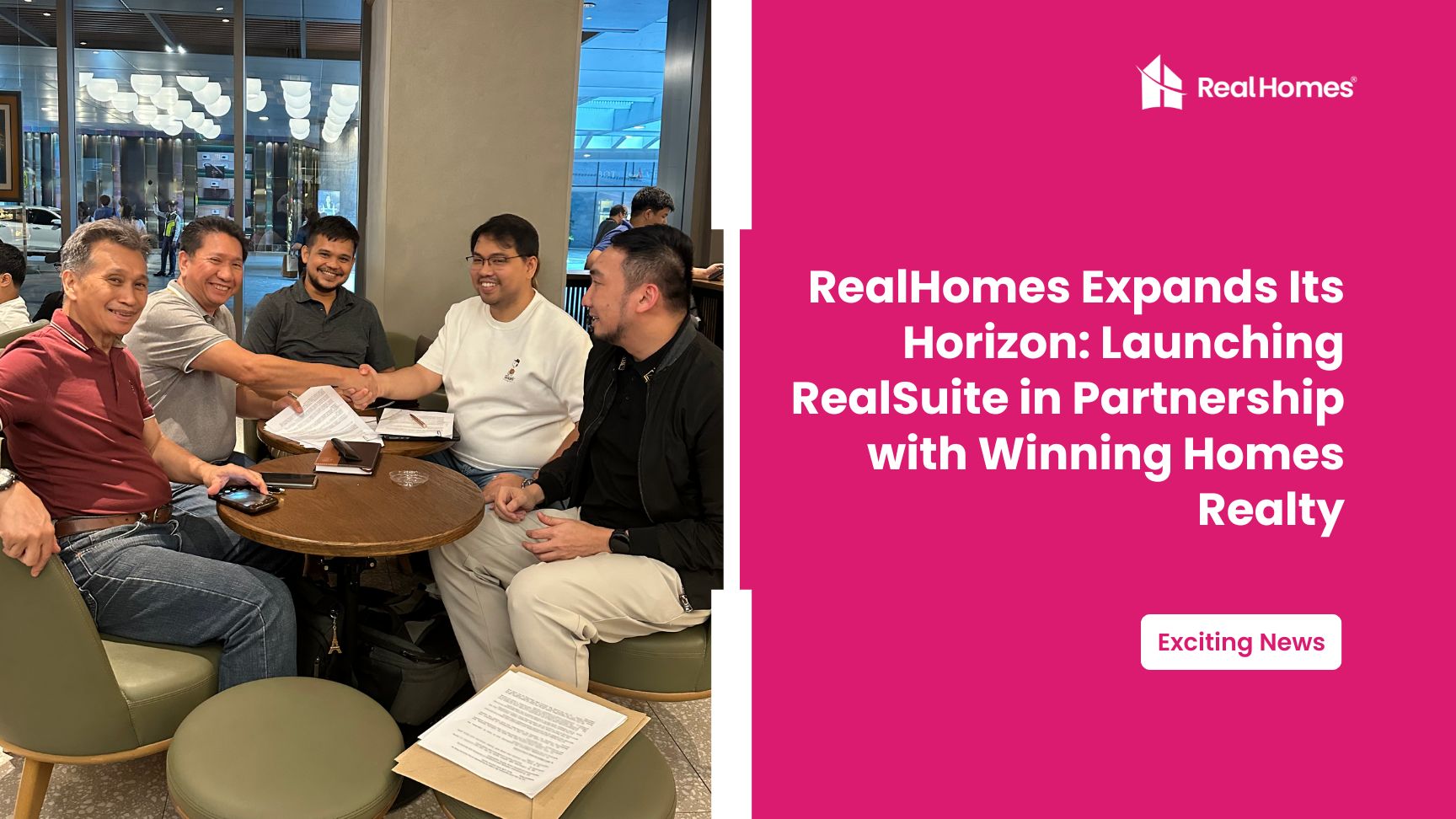 RealHomes Expands Its Horizon: Launching RealSuite in Partnership with Winning Homes Realty