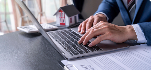 Simplified real estate process preview.